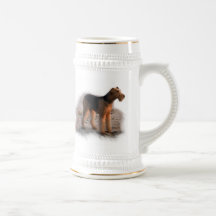 Airedale Terrier Art Gifts Coffee Mug