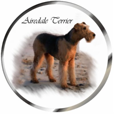 Airedale Terrier Art Photo Cut Out by DogsByDezign