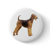 Airedale Terrier Pin