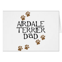 Airedale Terrier Dad Cards