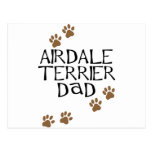 Airedale Terrier Dad Post Cards