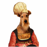 Airedale Terrier Flemish Lady Photo Sculpture