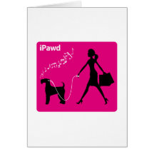 Airedale Terrier Greeting Card