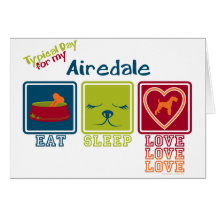 Airedale Terrier Greeting Cards