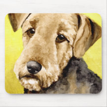 Airedale Terrier Mousepads