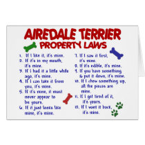 AIREDALE TERRIER Property Laws 2