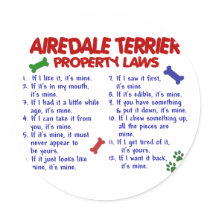 AIREDALE TERRIER Property Laws 2