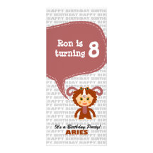 Aires Invitation Birthday Party