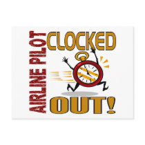 Airline Pilot Clocked Out