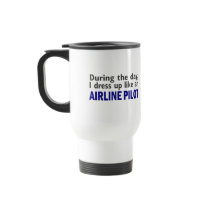 AIRLINE PILOT During The Day Mug