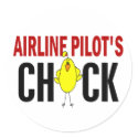 Airline Pilot’s Chick stickers