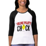Airline Pilot’s Chick t-shirts