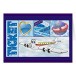 Airline Ticket cards