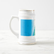 Airline Vacation Travel Abstract Halftone Mug
