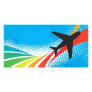 Airline Vacation Travel Abstract Halftone