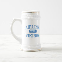 Airline - Vikings - High - Bossier City Louisiana Mugs