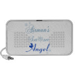 Airman's Snow Angel Doodle Speaker