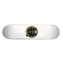 Airplane Airspeed Indicator Skate Decks