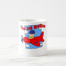 Airplane Big Brother Pilot Coffee Mug