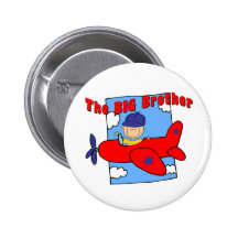 Airplane Big Brother Pilot Pins