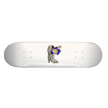 Airplane Cartoon Skateboard Deck