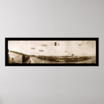 Airplane Indianapolis Photo 1910 Print