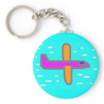 Airplane keychain.