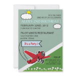 Airplane Landing - kids birthday invitation-2