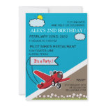 Airplane Landing - kids birthday invitation-6