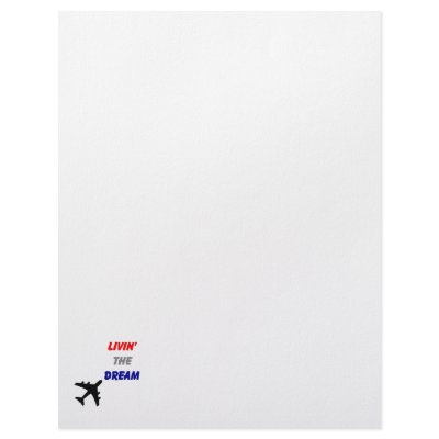 Airplane Letters Letterhead Template by cloudbunnys