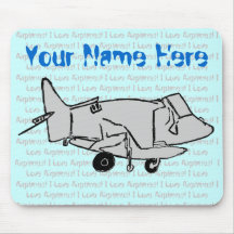 Airplane Mousepad
