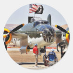 Airplane On Airshow Sticker