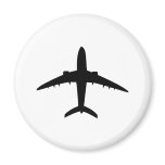 airplane plane aircraft icon magnet