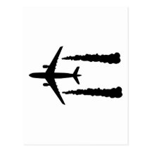 Airplane Post Card
