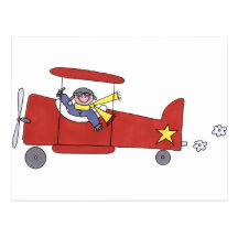 Airplane Post Cards