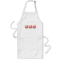 Airplane Red Easy Button Apron