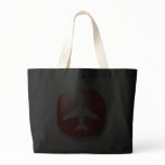 Airplane Red Easy Button bags
