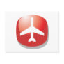 Airplane Red Easy Button