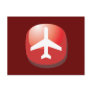 Airplane Red Easy Button
