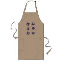 Airplane Snowflake Combo Aprons