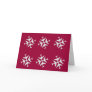 Airplane Snowflake Combo Greeting Cards