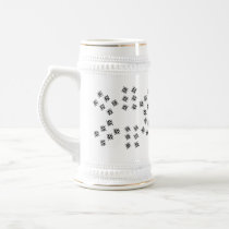 Airplane Snowflake Mug