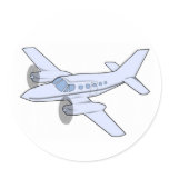 Airplane Stickers