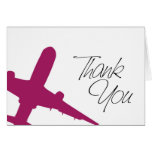 Airplane Thank You's Greeting Cards