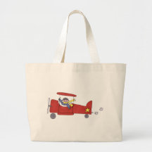 Airplane Tote Bag