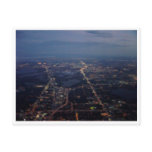 Airplane View Postcard
