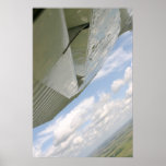 Airplane wing Air plane Poster