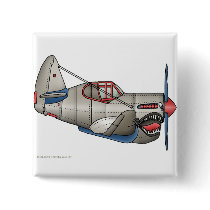 Airplane WW2 Fighter Plane Pins