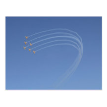 Airplanes 3 postcard