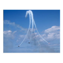 Airplanes 6 postcard